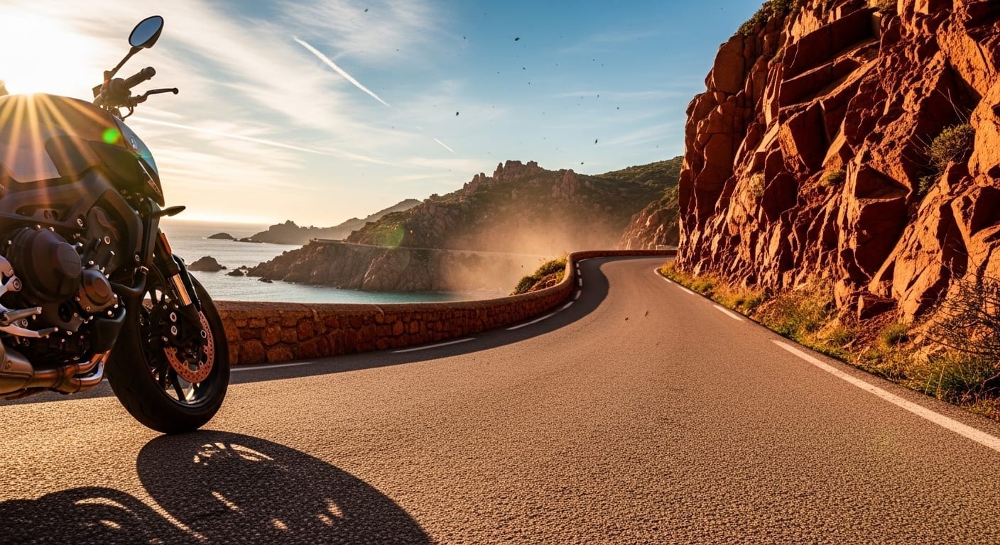 La Corse à moto : 700 km de routes mythiques